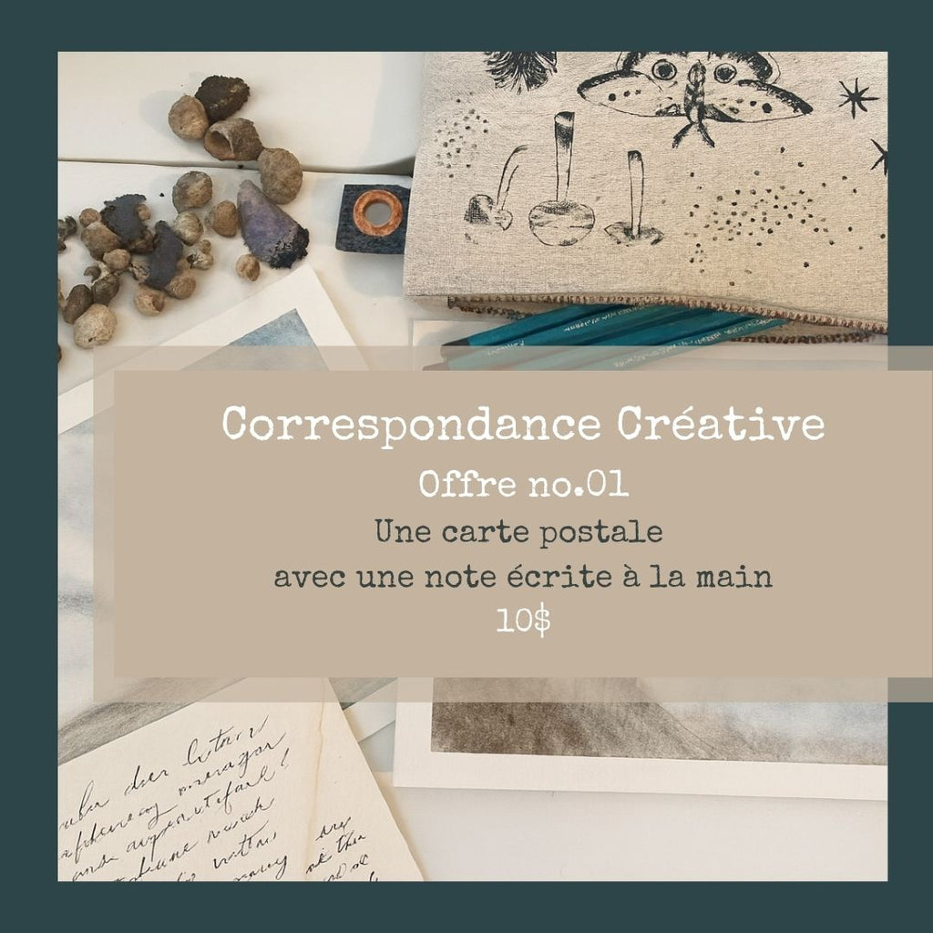 Creative Correspondence No.01 (Snail Mail Art)